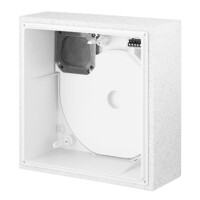 Montážna krabica pod omietku ELS-GUBA s požiarne odolnou spätnou klapkou EI90